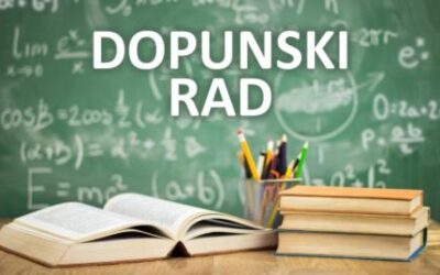 Obavijest o dopunskom nastavnom radu