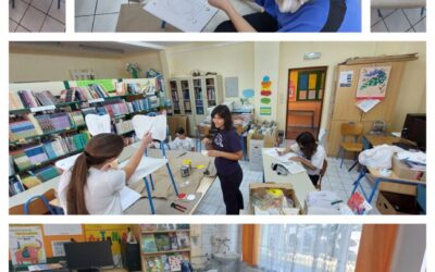 U knjižnici proteklih mjeseci: Oslikavanje stolica iliti projekt Koji si ti lik?