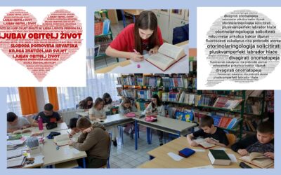 Ožujak u školskoj knjižnici – Obilježili smo Dane hrvatskoga jezika